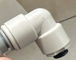 1/4 SS to 3/8 SF elbow