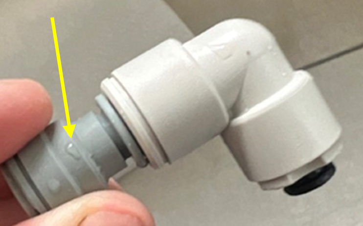 Gray Acetal Reducer 3/8 - 5/16