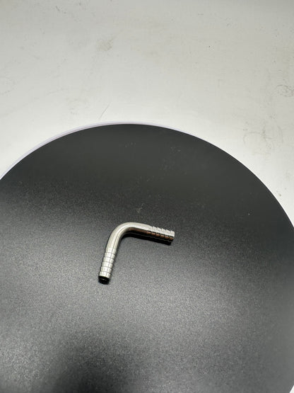 1/4" x 1/4" Barb Splicer Elbow 90 304SS