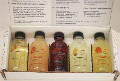 Flavor Sample Kit (5x 2oz Bottles)
